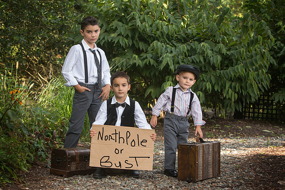 North Pole or Bust outdoors