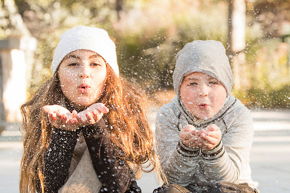outdoors let it snow